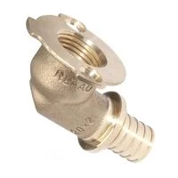 ​Кутник Rehau Rautitan RX настінний фланцевий з внутрішньою різьбою 16-Rp 1/2