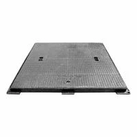 Чугунная крышка с рамой Valrom KompactKIT B125 310x310 квадратная