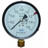 Манометр радиальный Стеклоприбор ДМ 05-МП-3У 100 мм 1.6 МПа M20x1.5