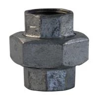  Американка пряма чавунна оцинкована 1.1/2