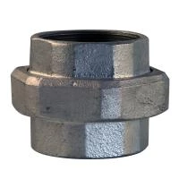 Американка прямая чугунная оцинкованная 2