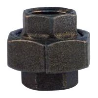 Американка пряма чавунна чорна 1/2