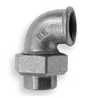 Американка угловая чугунная оцинкованная 1/2