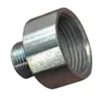 Переходник стальной оцинкованный 1/4